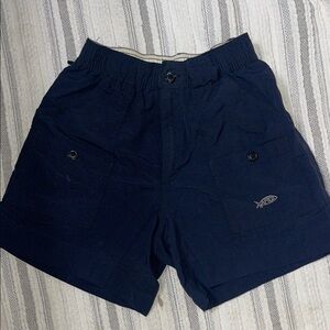 AFTCO Men's Navy Shorts